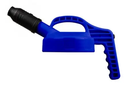 Lubemate Oil Can Stout Spout Lid Blue L-Oc-Ushlid 1