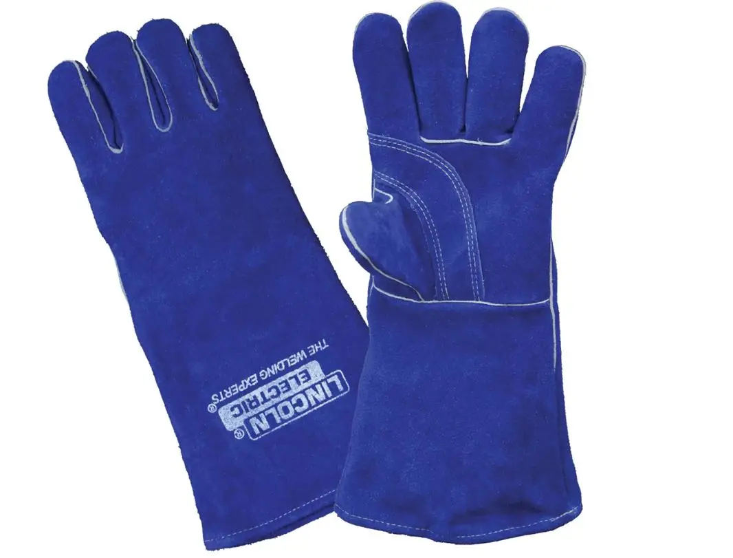 Lincoln Lefties Premium Leather Mig Stick Welding Gloves La120-3 1