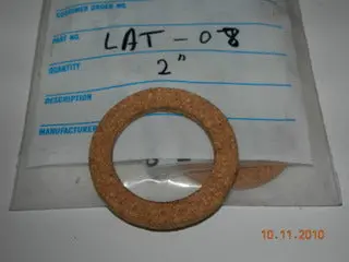 Gasket, 2" Od, 1 3/8" Id - Cork 1