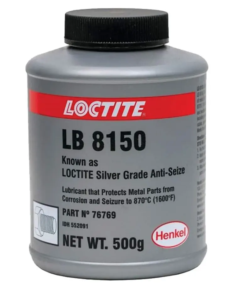 Loctite Lb 8150 Silver Grade Anti Seize 500G Lb-8150-500G/Loctite 1