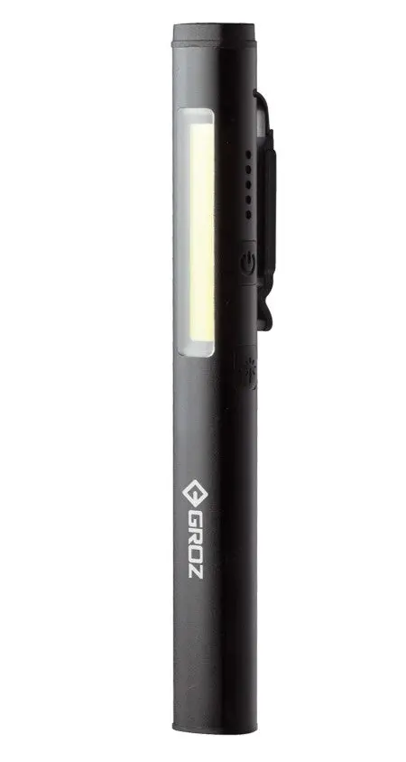 Groz Penlight With Uv & Laser Rechargeable Led-175 1