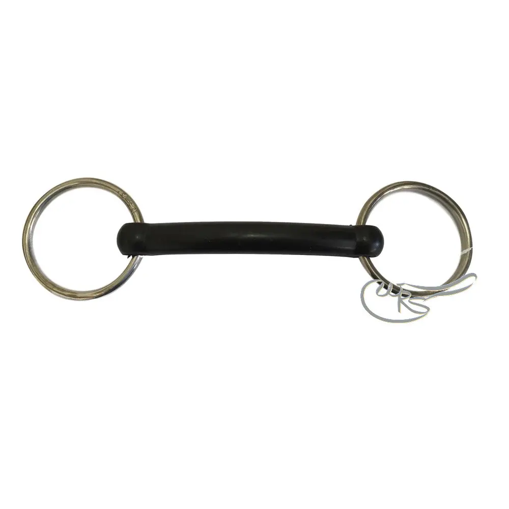 Rubber Covered Mullen Mouth Snaffle 1