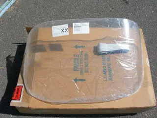 Window, Rear - .125" Thick - Clear 1