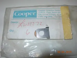 Lockplate, Shroud Tube 1