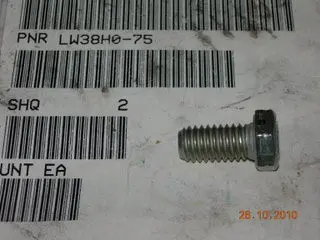 Bolt, Fuel Pump/Alternator Arm 1