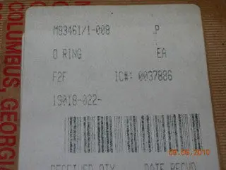 O-Ring, Nitrile 1