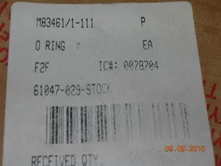 O-Ring, Nitrile 1