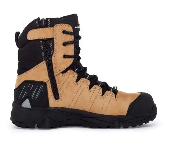 Mack Terrapro Zip Safety Boots Lightweight Honey Color Mkterrprzhhf100 1
