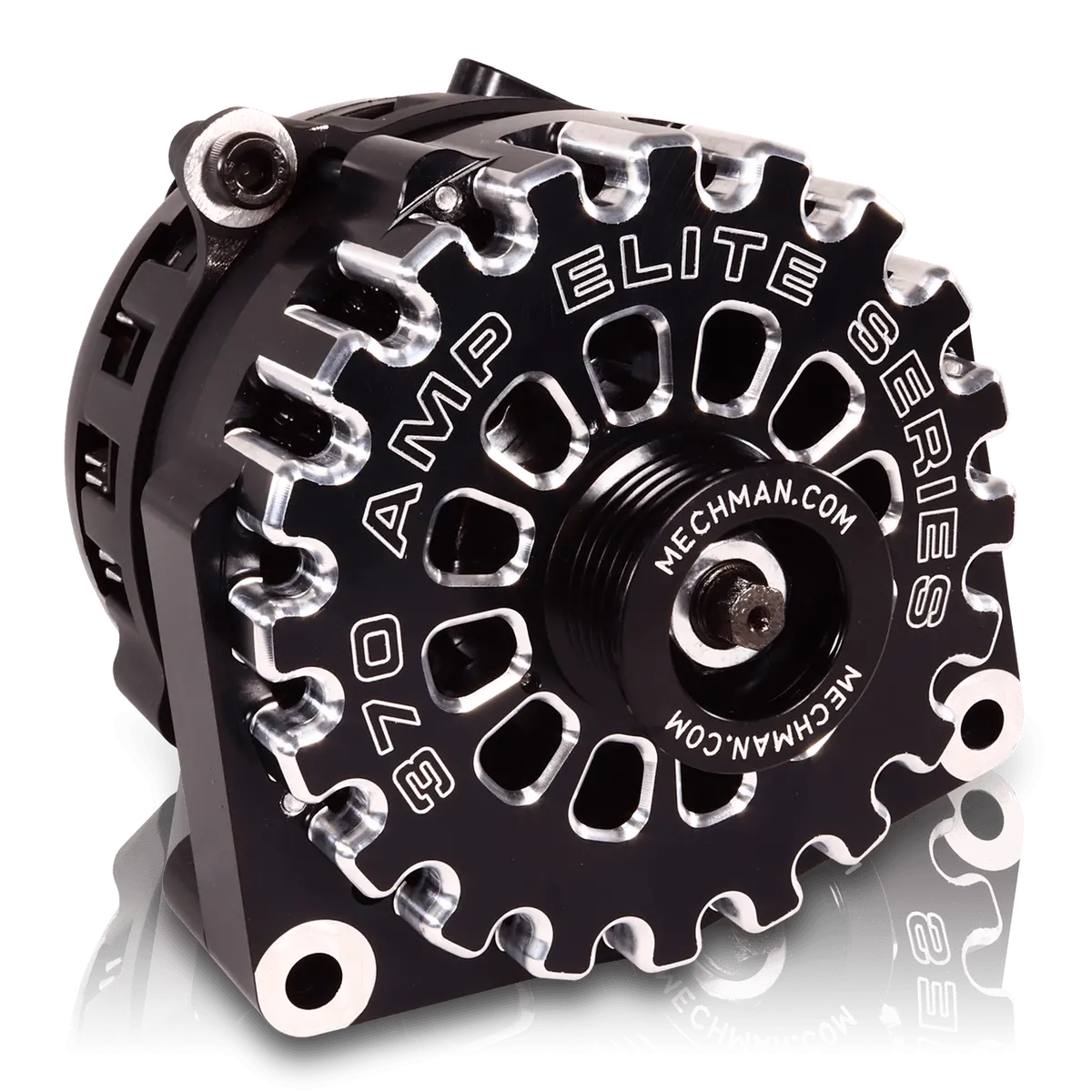 Mechman 370 Amp Billet Gm Truck Alternator 94-07 1