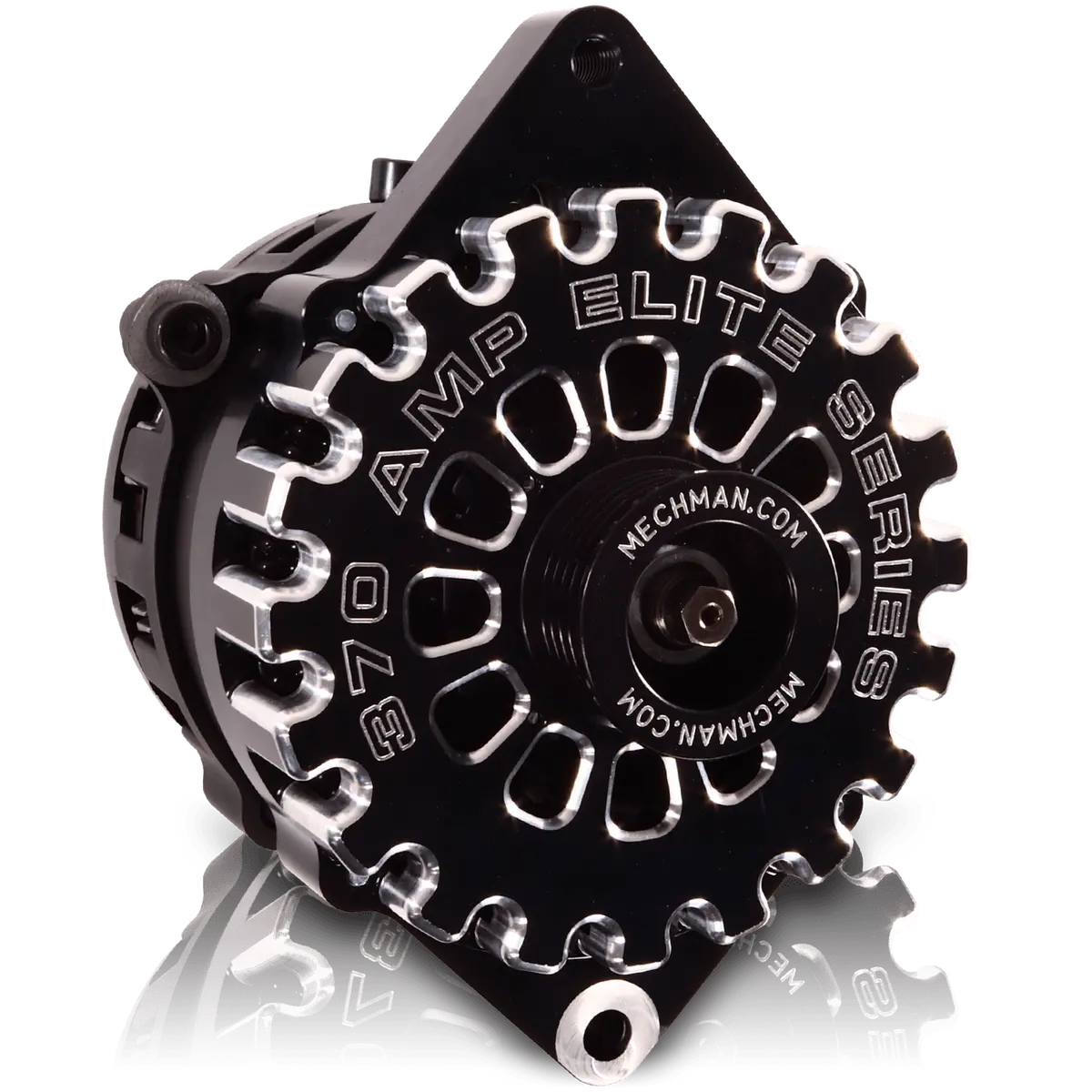 Mechman E Series Billet 370A Alt - Fits 6/12 Cs144 86-02 Buick/ Cadillac/ Chevrolet 1