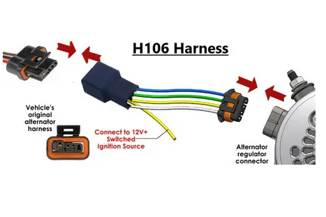 Mechman H106 Indicator Light Harness For Gm Trucks Cs144/Cs130 1