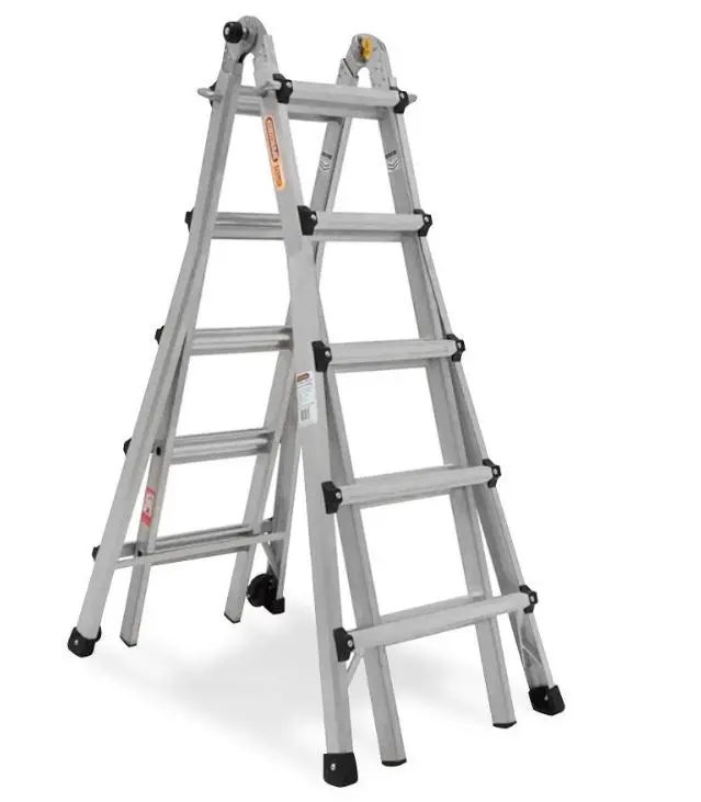 Gorilla 120Kg Multi-Fold Industrial Aluminium Ladder Mm19-I 1