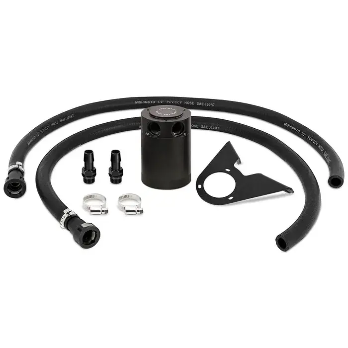 Mishimoto Baffled Oil Catch Can Kit For '21+ Ford Bronco 2.3L Ecoboost 1
