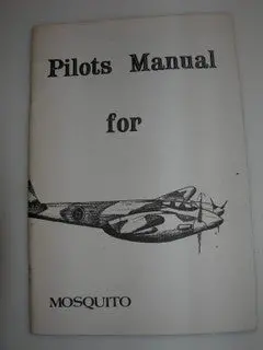 Manual, Mosquito - Dehavilland - Pilot's Manual 1