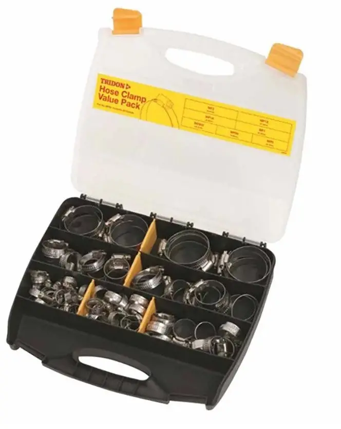 Tridon Multipurpose 82 Piece Hose Clamp Value Pack Mp82 1