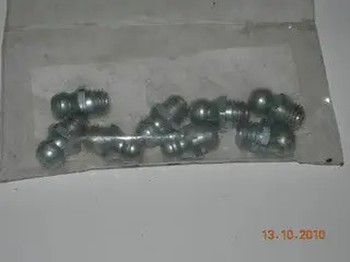 Fitting, Grease - Zerk - 1/4-28 Taper Thread - 35/64 Ol 1