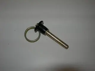 Pin, Pip - Push Button - 1/4" D - 1 3/16" Long - Avk 1