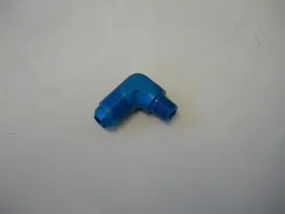 Adapter, Pipe/Flare - 90' - 1/8" Npt - 3/8" Tube Od 1