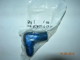 Adapter, Pipe/Flare - 90' - 3/8" Npt - 3/8" Tube Od 1