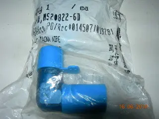 Adapter, Pipe/Flare - 90' - 1/4" Npt - 3/8" Tube Od 1