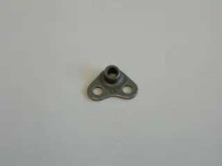 Nutplate, Fixed - Two Lug - Mini - Corner - 6-32 1