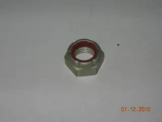 Nut, Machine - Nylon Lock - Low Profile - 3/8-24 1