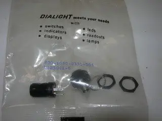 Lamp, Press-To-Test - Red Lens - Dialight 1