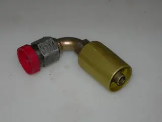 Fitting, 90' Flared - High Pressure - #6 1