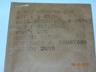 O-Ring, Hydraulic - 1/16" Width - 1 1/4" Id - 1 3/8" Od 1