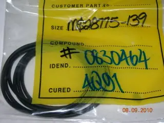 O-Ring, Hydraulic -  3/32" Width - 2 3/16" Id - 2 3/8" Od 1