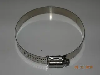 Clamp, Worm Drive - Hose - Aero-Seal - Breeze - 2 9/16" To 3 3/4" - Stainless Band/Hex Screw 1