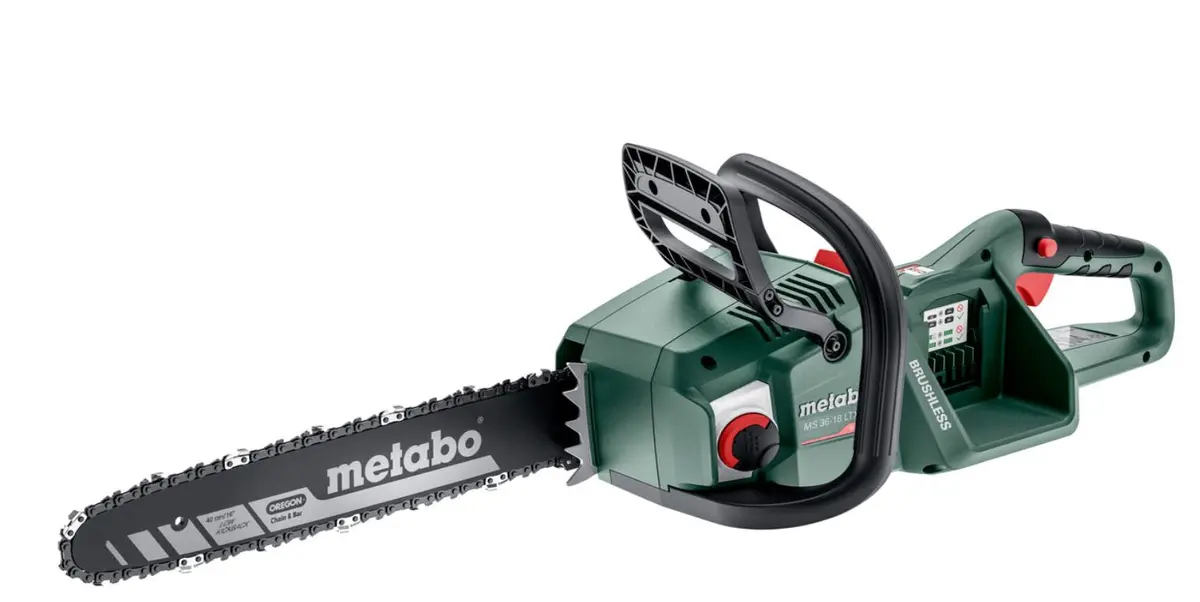 Metabo Cordless Chain Saw Brushless 18V  Skin Only Ms36-18 Ltx Bl 40 1