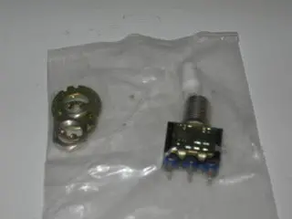 Switch, Toggle - Single Pole Single Throw (Spst) - White Cover - Alco 1