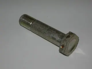 Bolt, Shear - Dished Hex Head - Close Tolerance - 7/16-20 D - 1.844" Ol - Drilled Head - Stainless 1