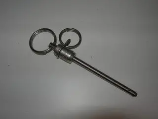Pin, Pip - Push Button - 3/16" D - 2 3/16" Long - Stainless - Avibank 1