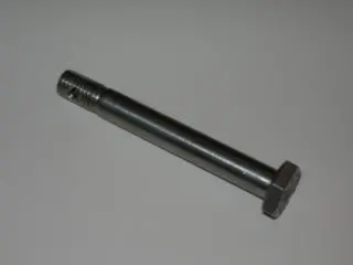 Bolt, Shear - Dished Hex Head - Close Tolerance - 1/4-28D - 2 1/4" Ol - Drilled Shank - Stainless 1