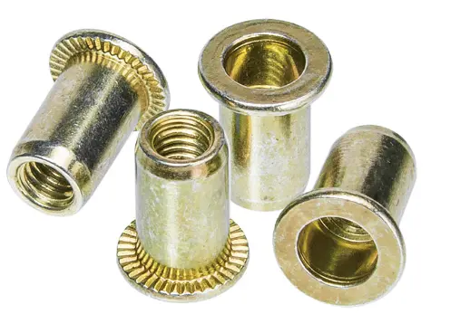 Geiger Nutsert M10 Poly Nut Steel (Pack Of 50) Nm10pns 1