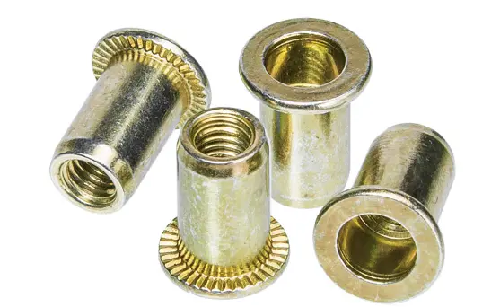 Geiger Nutsert M6 Poly Nut Steel (Pack Of 50) Nm6pns 1