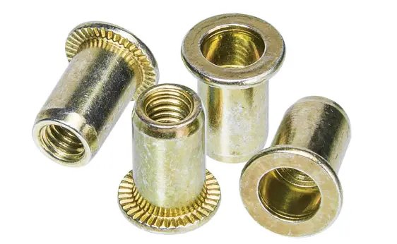 Geiger Nutsert M4 Poly Nut Steel (Pack Of 50) Nm4pns 1