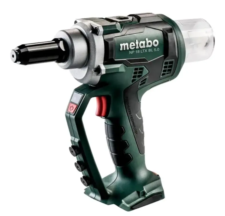 Metabo Cordless Rivet Nut Gun Nmp 18 Ltx Bl M10 1