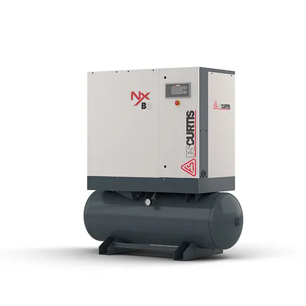 Fs Curtis Nxv15 Ultra Pack- 20Hp Variable Speed Air Rotary Screw Air Compressor, Tank  Mounted 1