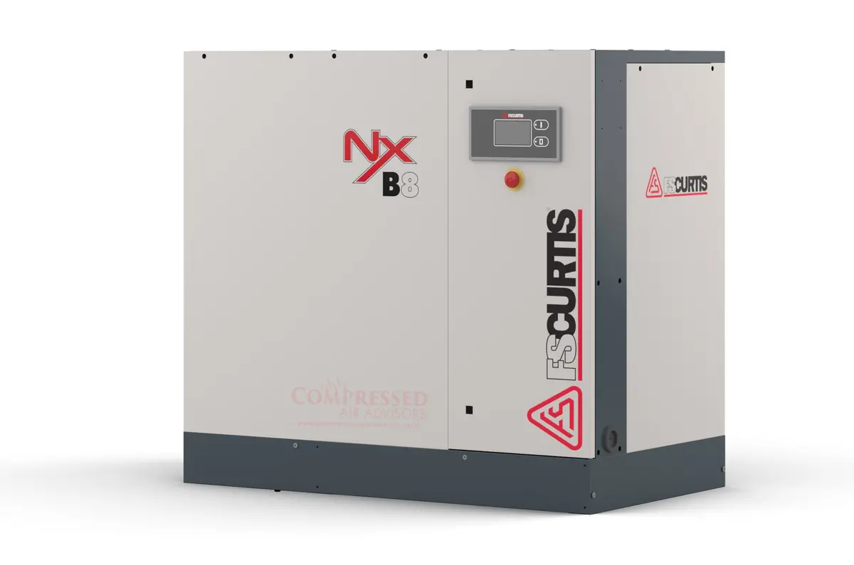 Fs Curtis Nxv11 - 15Hp Variable Speed Air Rotary Screw Air Compressor, Base Mounted,  10 Year Air End Warranty Available 1