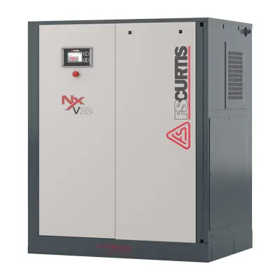 Fs-Curtis Nxb30 - 40Hp Fixed Speed Rotary Screw Air Compressor, Integrated Air Dryer, Base Mounted 1