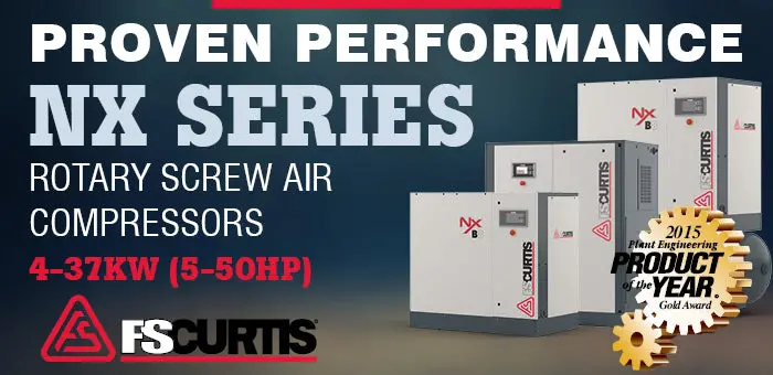 Fs-Curtis Nxb22 – 30 Hp Fixed Speed Rotary Screw Air Compressor Base Mounted 9