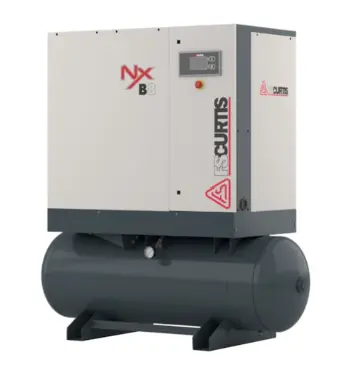 Fs-Curtis Nxb18 - 25Hp Fixed Speed Rotary Screw Air Compressor, 120 Gallon Receiver Tank, 10 Year Nxgen Warranty Available 1