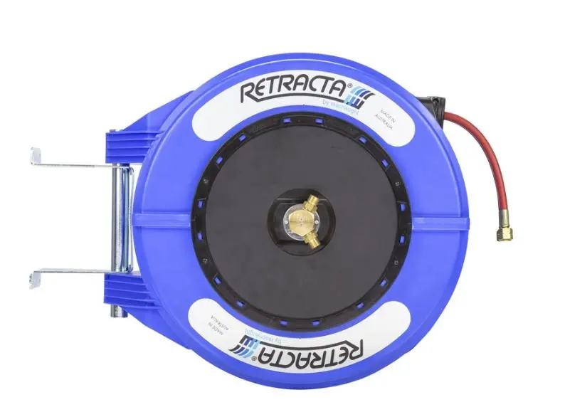 Retracta R3 Premium Spring Rewind Reel C/W 15M X 5Mm Oxy/Acet Twin Hose Blue Case Oa215b-04 1