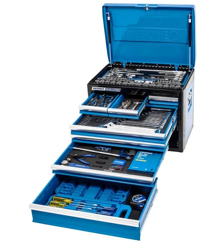 Kincrome Evolution Chest Tool Kit 207 Piece 7 Drawer 26" P1705 1