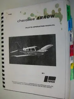 Manual, Piper - Arrow Pa28r200 - Pilot's Operating 1