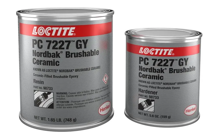 Loctite Pc 7227 Brushable Ceramic Reinforced Epoxy Kit Grey 1Kg Pc-7227-01Kg/Loctite 1
