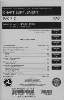 Pacific Chart Supplement Directory 1